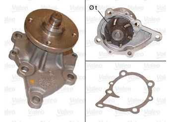 Devirdaim Su Pompası  VALEO 506416  21010H7201 21010H7227 21010-H7227 21010H7202 21010H7225 21010H7226 BA010H7227 BA010-H7227 BA010H7289