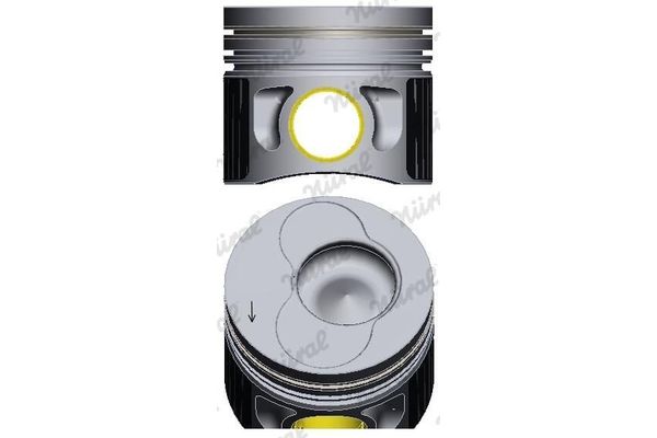 Piston (81.50MM-STD)  NÜRAL 8772156050000G