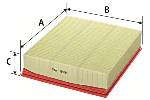 Hava Filtresi  Mercedes V -Sınıfı (638)  VALEO 585036