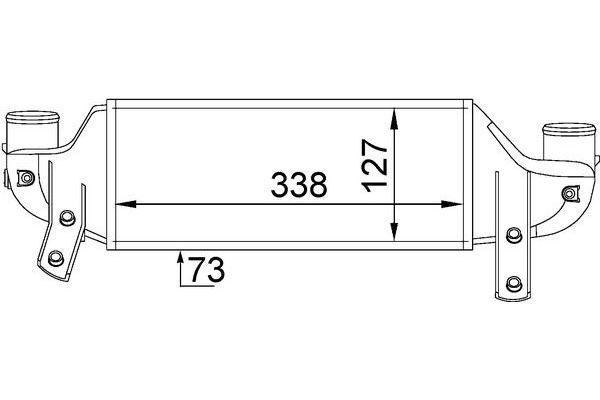 Turbo Radyatörü  MAHLE CI 202 000S