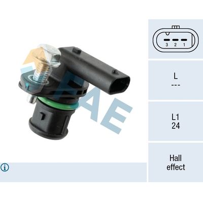 Eksantrik Devir Sensörü  Opel Mokka X (2016->)  MAHER 28087