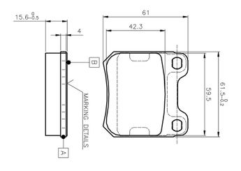 Fren Disk Balata Arka BOSCH 0 986 TB2 125  1605799 1605687 16 05 687 16 05 799 1605879 16 05 879 1605924 16 05 924 90251457 90278133 90497874 9195031 91 95 031 S4837241 90273260 90485138 90540177
