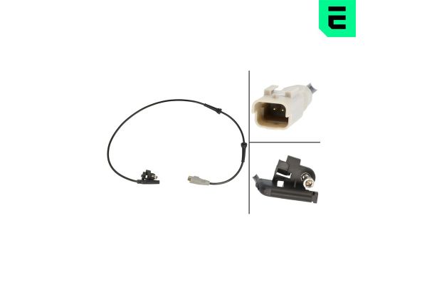 Abs Sensörü Arka Sol Citroen C4 5 Kapı (08.2010->)  OPTIMAL 06-S734