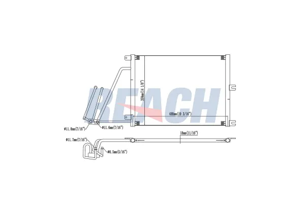 Klima Radyatörü  BEHR 8FC 351 037-631