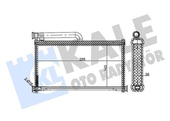 Kalorifer Radyatörü  KALE 352135  4F0820031C 420820037A 4F0820031A 4F0.820.031 A 4F0.820.031 C 4F0819031B 4F0820031 4F1820031 4F2820031