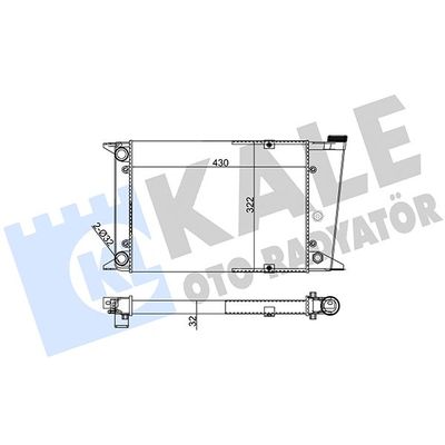 Su Radyatörü  KALE 118000