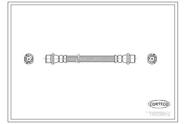 Fren Hortumu Arka Sağ veya Sol AXAM 07-01-07-1372