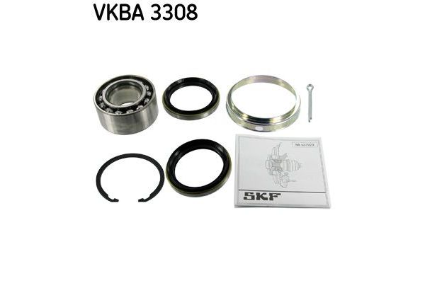 Teker Rulmanı Ön Sağ veya Sol Nissan Sunny Traveller [SW] (Y10)(11.1990->)  SKF VKBA 3308