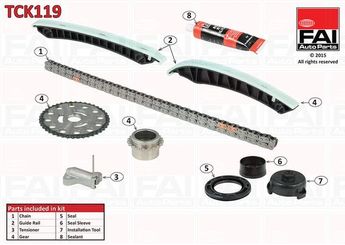 Triger Zincir Seti  BSG 75-102-011  130C18929R 6000616497 1302800Q0M 4423571 130C17602R 130C18809R 95518870
