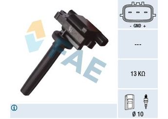 Ateşleme Bobini  FAE 80365  134050 MD362903 MD-362903 MD361710 MD-361710