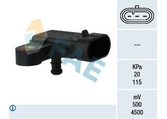 MAP Sensörü  OPEL ORJINAL 25184080  25184080 96276354