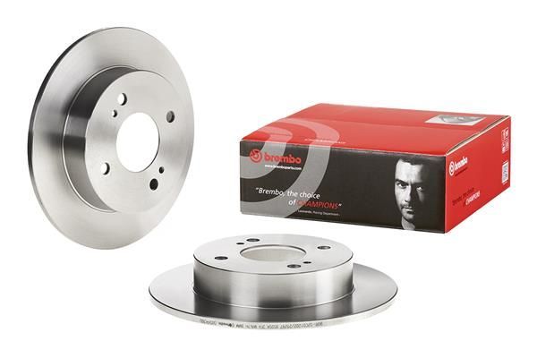 Fren Disk Ayna Arka Sağ ve Sol Nissan Primera 4 Kapı/ Traveller [SW] (P10/W10)(1989->)  BREMBO 08.5443.60