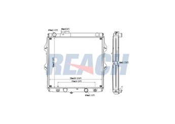 Su Radyatörü  ORİS BTO164026  1640030090 64597A