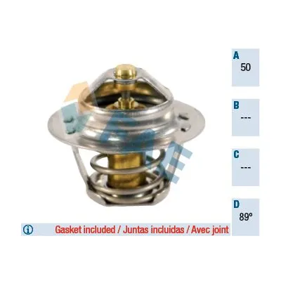 Termostat  Renault Clio II (B/CB0)(06.1998->)  MAHER 10294