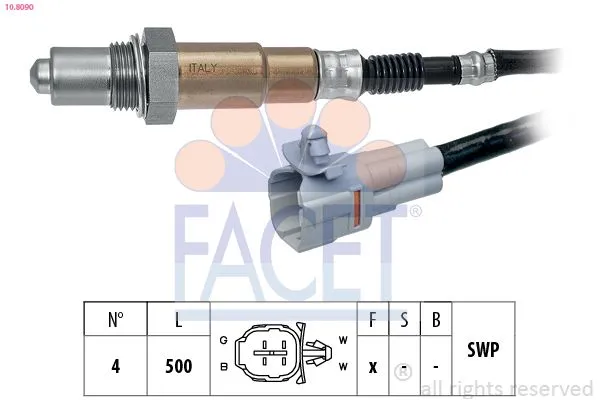 Oksijen (Lambda) Sensörü  MAHER 22381