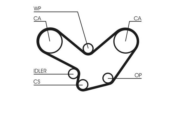 Triger Kayışı  CONTINENTAL CT600