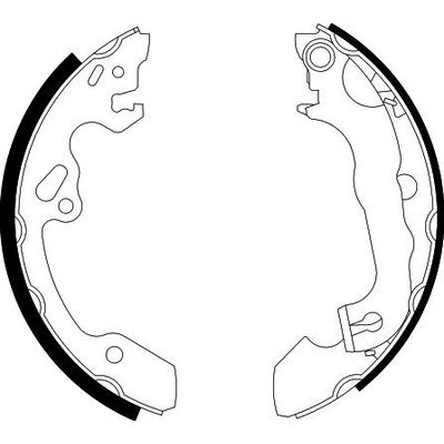 Fren Pabuçlu Balata Arka Ford Focus S.Wagon (CAK)(1998->)  HATTAT 3031513