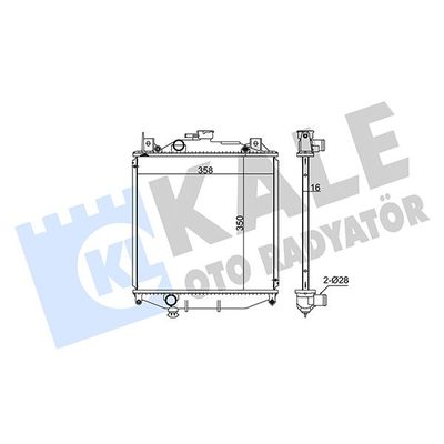 Su Radyatörü  KALE 348110