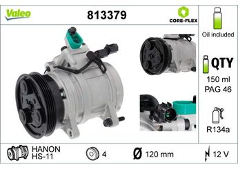 Klima Kompresörü  VALEO 813379  977010X000 97701-0X000