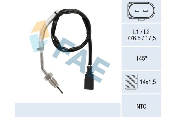 Egzoz Sıcaklık Sensörü  Audi A1 (8X1)(08.2010->)  KRAFTVOLL 05120050