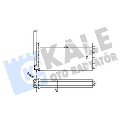 Kalorifer Radyatörü  BSG 30-530-013