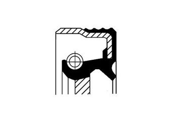 Eksantrik Keçesi  CORTECO 12015855B  40004770 40004940 46425766