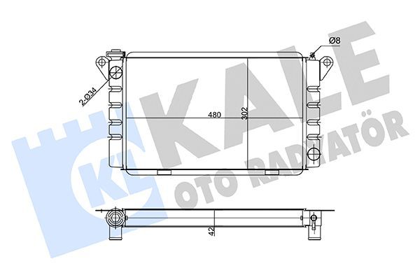 Su Radyatörü  KALE 239400