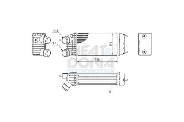 Turbo Radyatörü  VEKA 42-1811