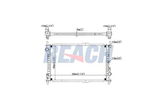 Su Radyatörü  ORİS BFR116026