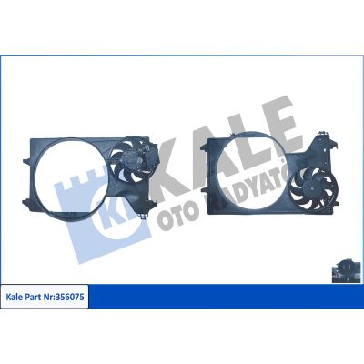 Radyatör Fan ve Motoru  Ford Transit Kombi (TT9)(2006->)  KALE 356075