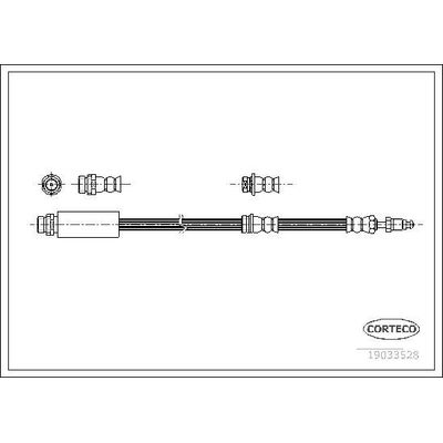 Fren Hortumu Ön Sağ veya Sol FROW 552.1112.012