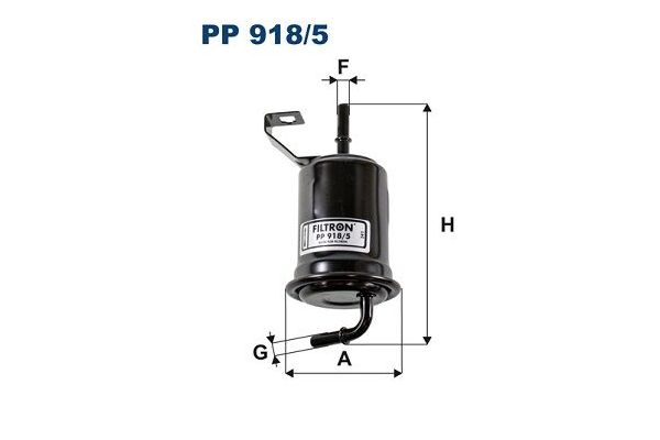 Yakıt Filtresi  Toyota Land Cruiser (J12)(2003->)  FILTRON PP 918/5