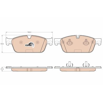 Fren Disk Balata Ön MERCEDES ORJINAL A0084200020