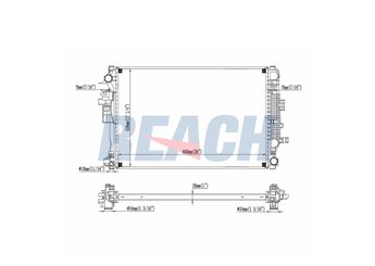 Su Radyatörü  RADISEN RR 633198  84208036