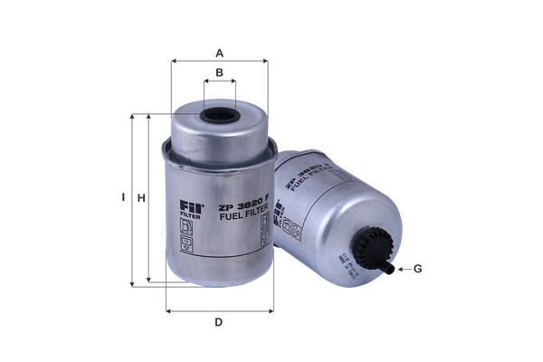 Yakıt Filtresi  FIL FILTRE ZP 3820 F
