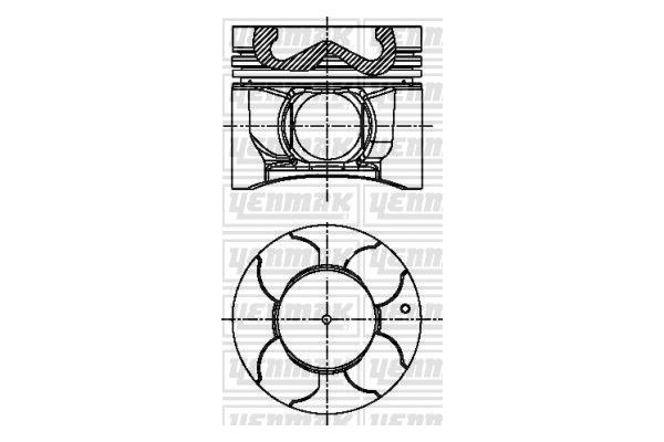 Piston  GOETZE 8773415050100G