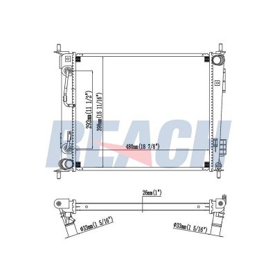 Su Radyatörü  Kia Soul (AM)(2008->)  BSG 63-520-030