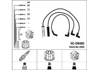 Buji Kablosu  NGK 0594  12087927 12 087 927