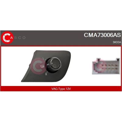 Ayna Kumanda Düğmesi  MCAR AN-1442