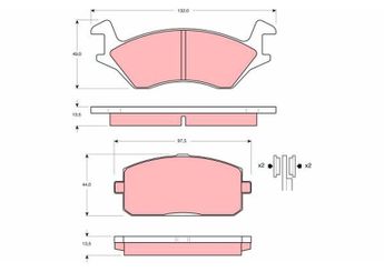 Fren Disk Balata Ön VALEO 671178  446510010 04465-10010 446510011 04465-10011 446510030 04465-10030 446510060 04465-10060 446510090 04465-10090 446510100 04465-10100 446510150 04465-10150 446510160 04465-10160 4465YZZAH 04465-YZZAH 449110043 04491-10043 449110050 04491-10050 449110070 04491-10070 449110071 04491-10071 449110080 04491-10080 449110100 04491-10100 449110101 04491-10101 449110170 04491-10170