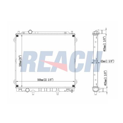 Su Radyatörü  ORİS BCH267032