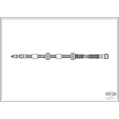 Fren Hortumu Ön Sağ veya Sol SWAPP 41214