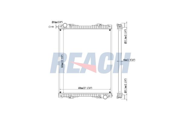 Su Radyatörü  ORİS BTO056016