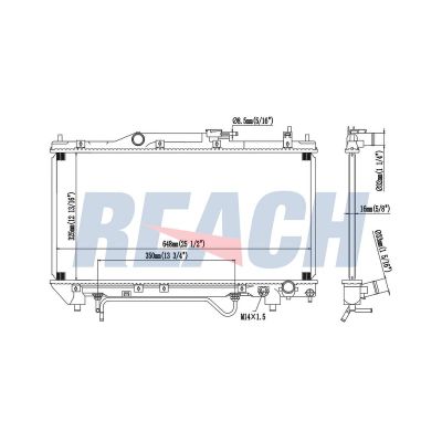 Su Radyatörü  ORİS BTO048016