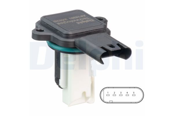 Hava Debimetresi  BMW 6 Serisi Coupe (E63)(2003->)  DELPHI AF10381-12B1