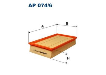 Hava Filtresi  FILTRON AP 074/6  8683560 1232494 1232 494 1486702 1486 702 3M519601BA 3M51-9601-BA 7M519601BA 7M51-9601-BA