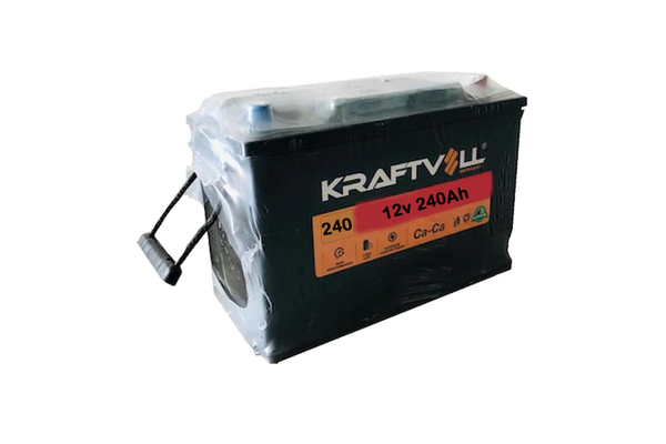 Akü (12V - 240 AH) C (518×279×240)  KRAFTVOLL 18020009