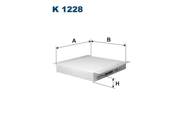 Polen Filtresi  Peugeot Bipper Kombi / Tepee (02.2008->)  FILTRON K 1228