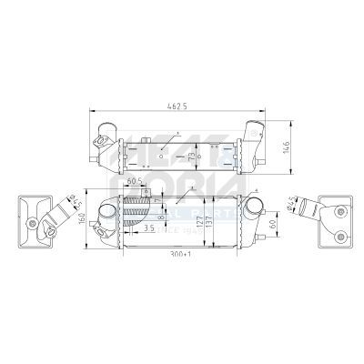Turbo Radyatörü  Kia Soul (AM)(2008->)  MGA 87201