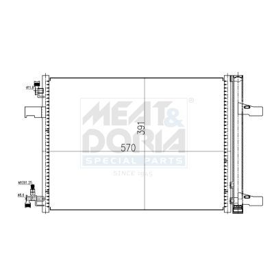 Klima Radyatörü  ASPART 6CAC1082